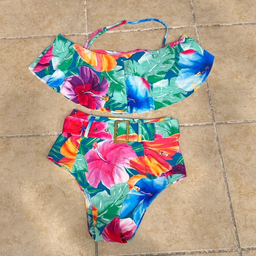 Show me your mumu x Barbie swim suit